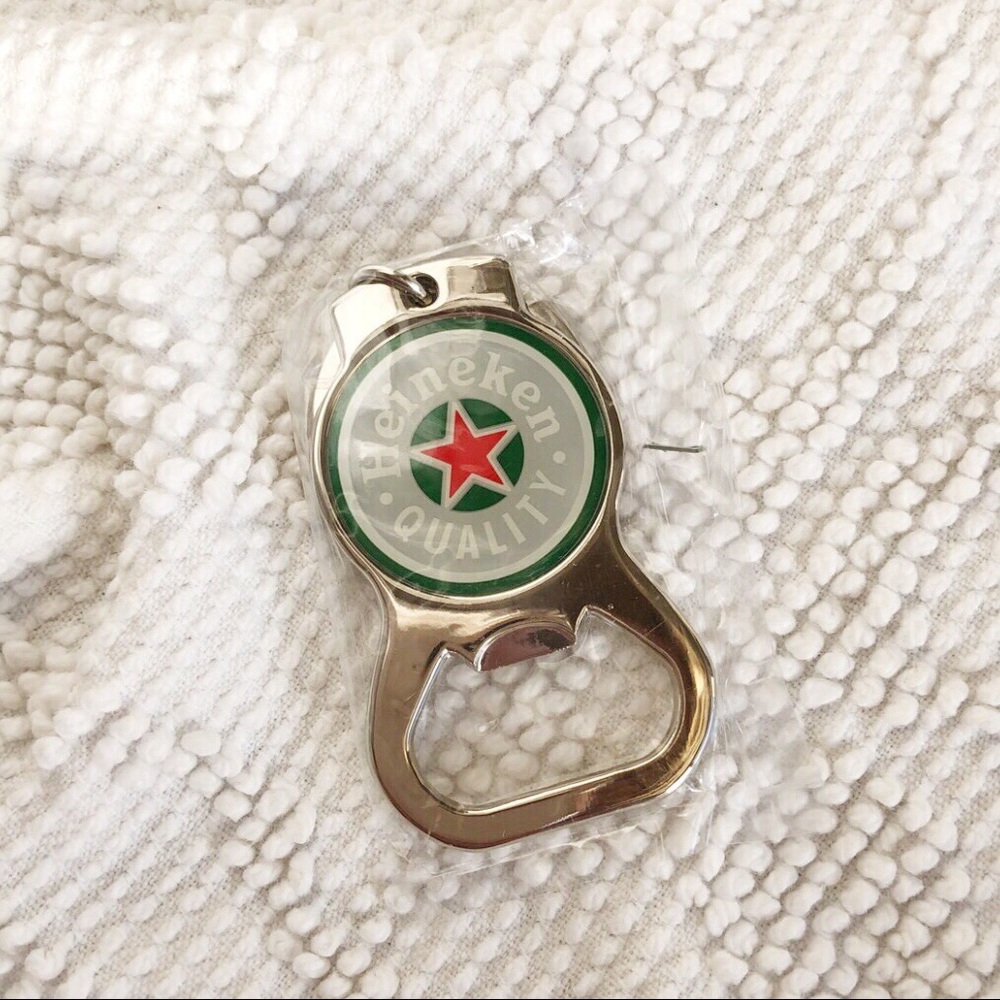 Heineken Bottle Opener Keychain